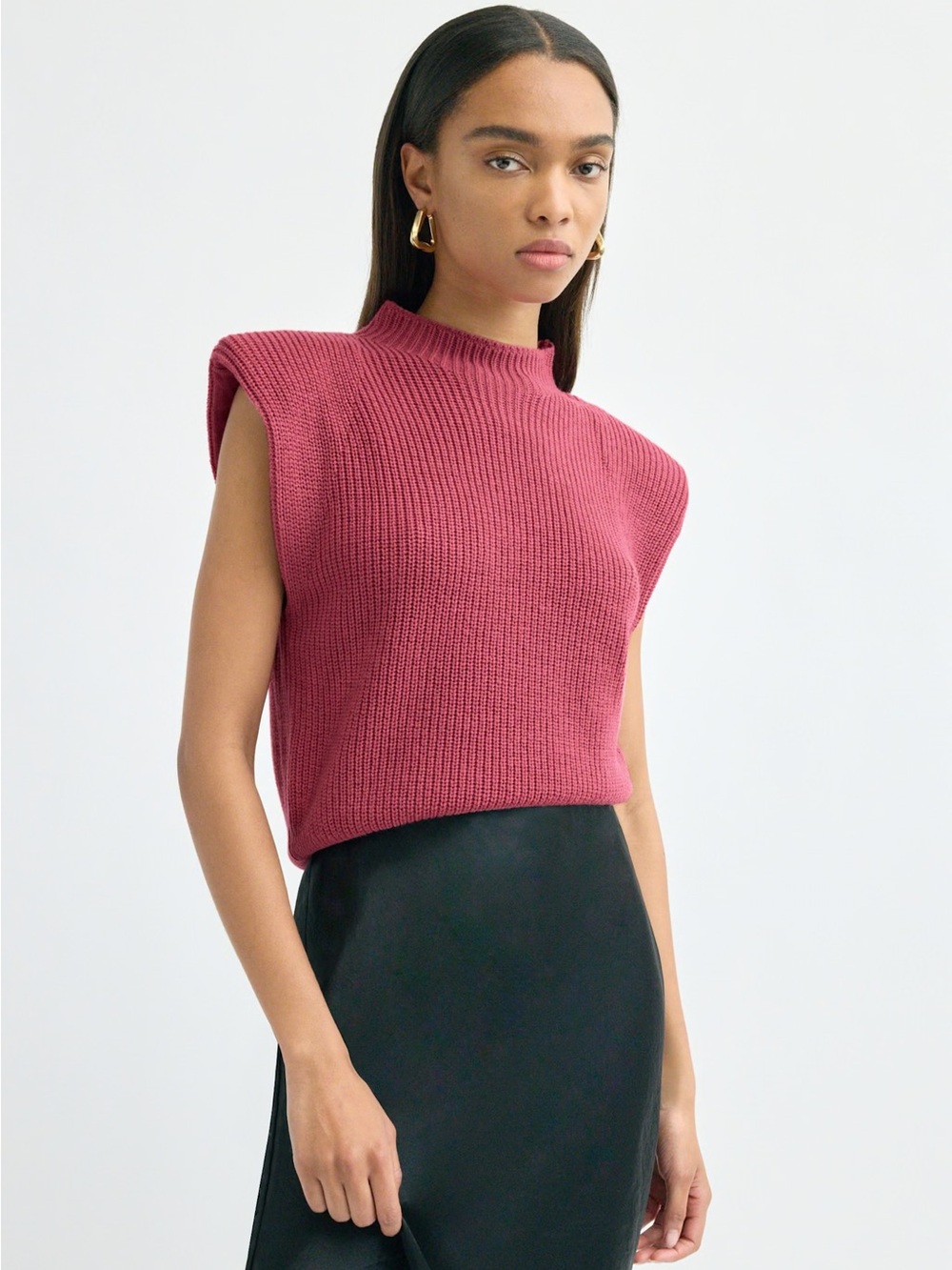 Aritzia Babaton Hazlitt Merino Wool Sweater Vest